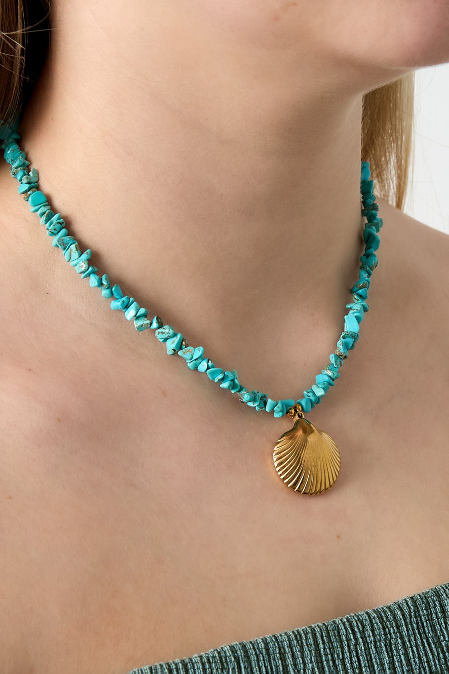 Colliers de perles en pierre Tortue Décontracté Vacances/Plage Série Simple Bijoux pour femmes Image2